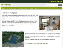 Tablet Screenshot of apartplage.com